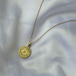 Sculpted Turkish Eye Charm