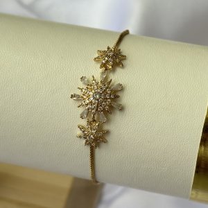 Gold Flower Bracelet