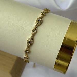 Turkish Eye & Zirconia Bracelet