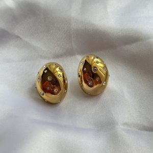 maxi earrings with zirconia
