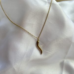 horn necklace